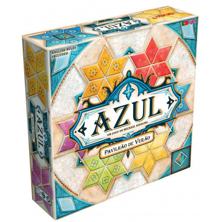azul pavilhao de verao jogo de tabuleiro